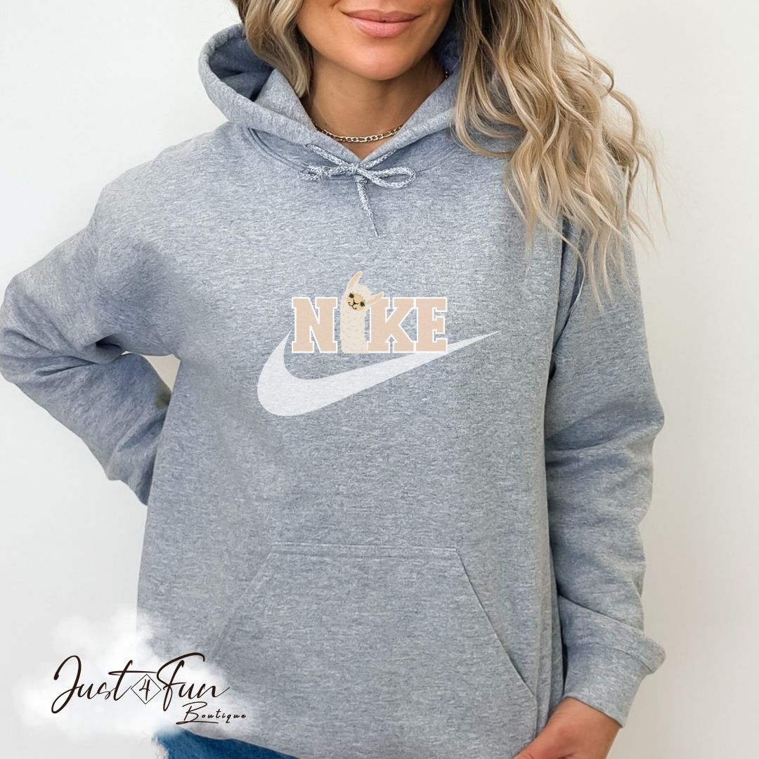 www.j4funboutique.com swooch Cute Lama hoodie/sweatshirt