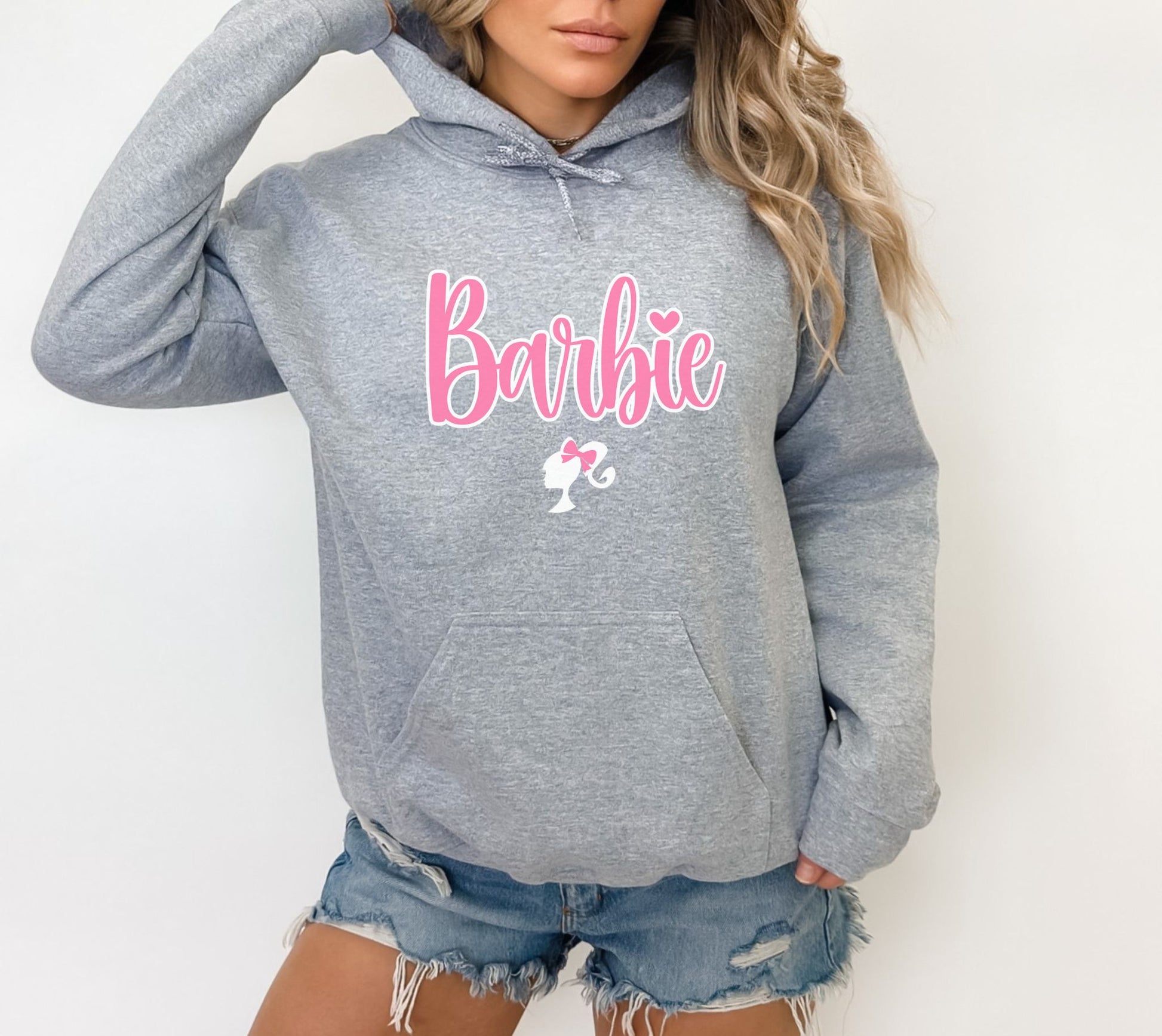 Barbie hoodie or sweatshirt www.j4funboutique.com