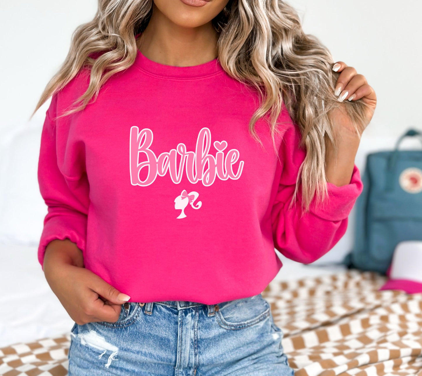 Barbie hoodie or sweatshirt www.j4funboutique.com