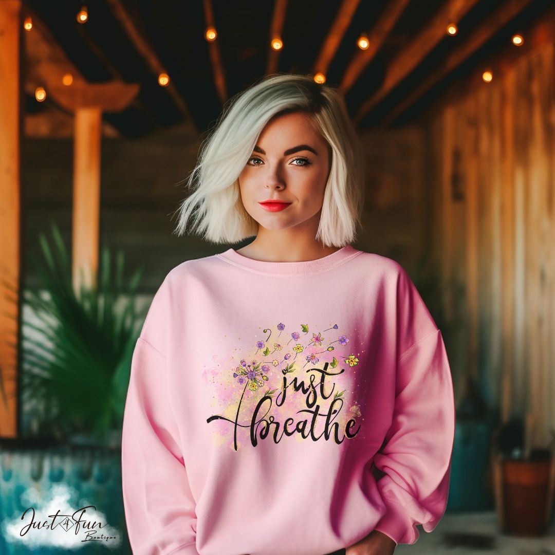 www.j4funboutique.com Just Breath Dandelion Hoodie/sweatshirt