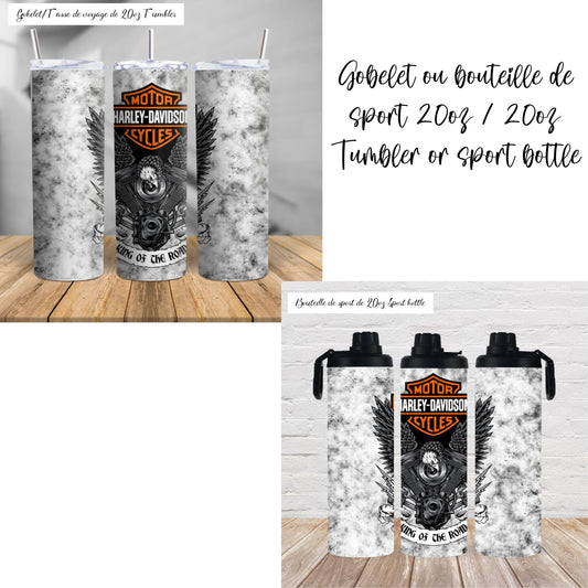 HARLEY DAVIDSON tumbler www.j4funboutique.com