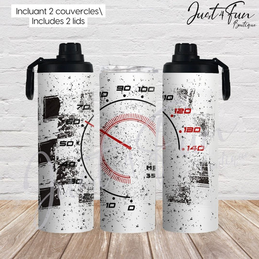 Speedometer 2in1 Sport bottle www.j4funboutique.com