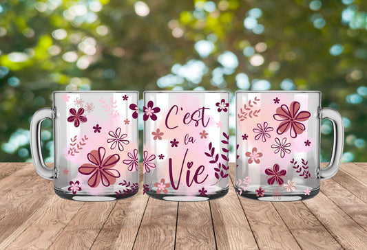 C'est la vie! 15oz Double walled mug