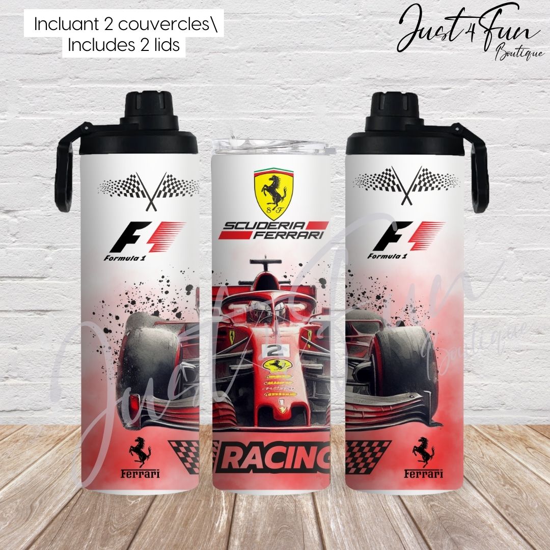 F1 FERRARI - 2in1 tumbler www.j4funboutique.com