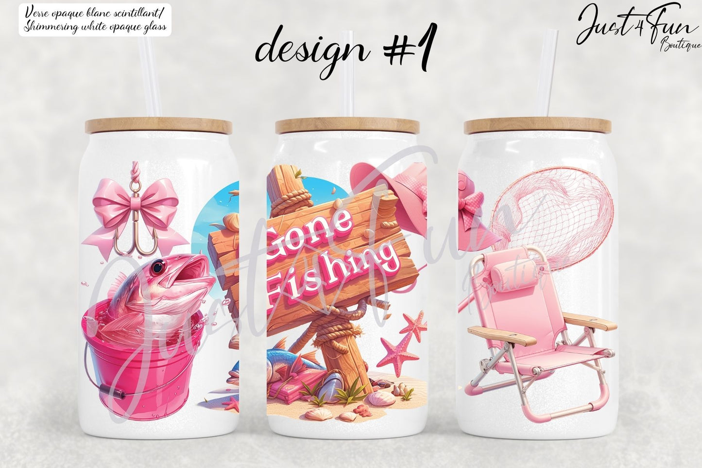 Gone Fishing mugs www.j4funboutique.com