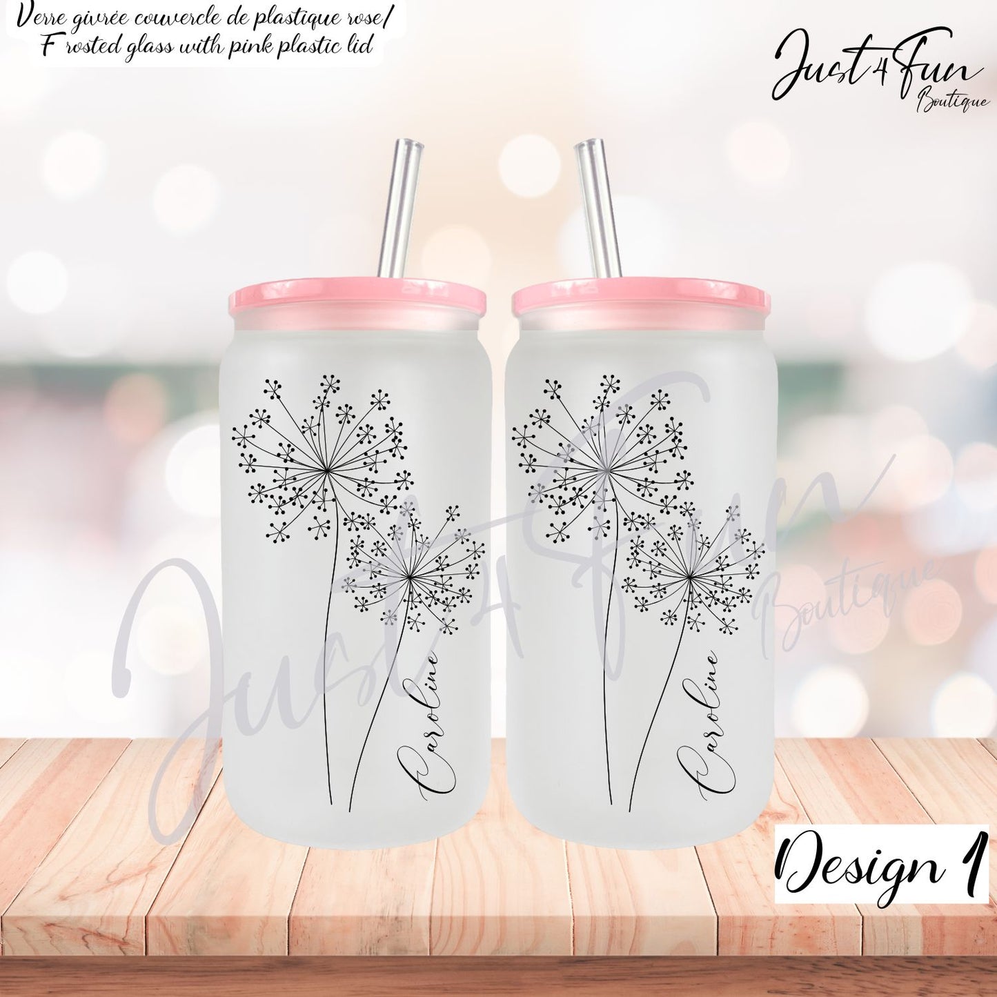 Custom dandelion mugs www.j4funboutique.com