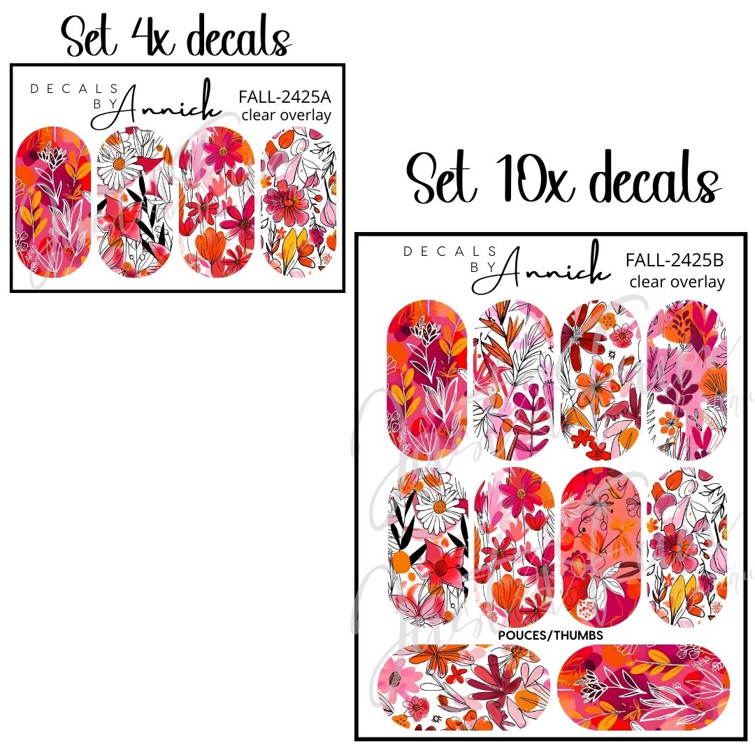 Waterslide decals for nails www.j4funboutique.com