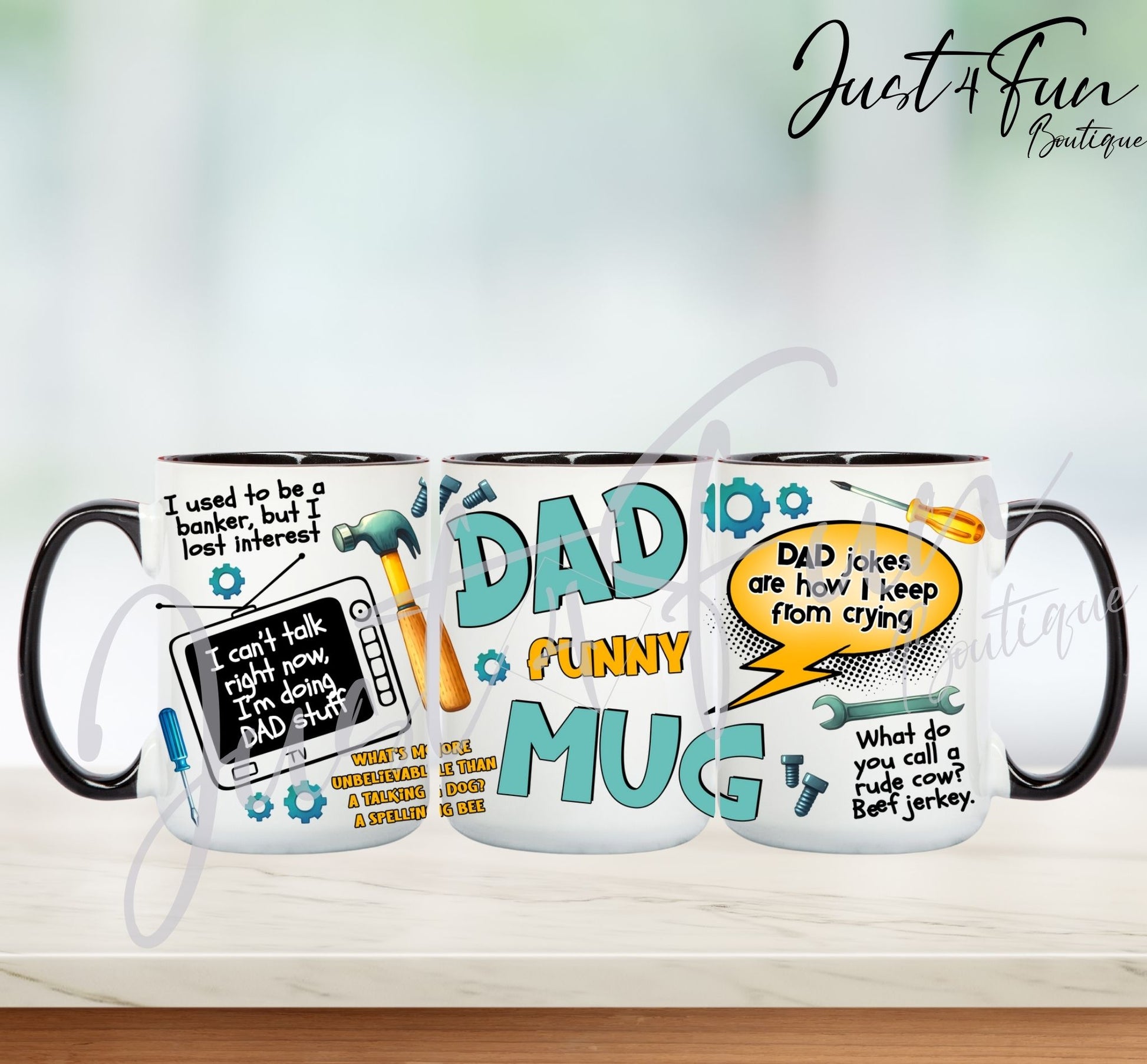 Dad funny mug www.j4funboutique.com