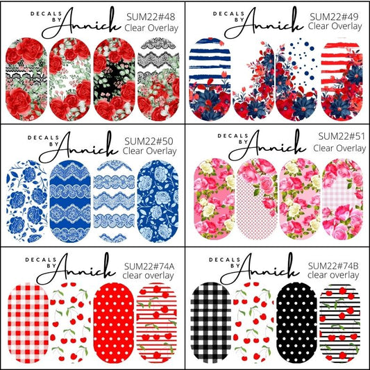 summer nails decals www.j4funboutique.com