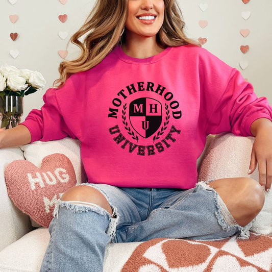 MOTHERHOOD UNIVERSITY hoodie/sweatshirt www.j4funboutique.com