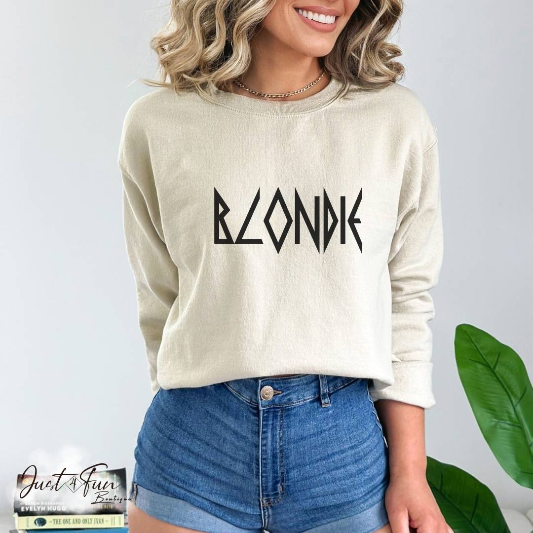 www.j4funboutique.com BLONDIE hoodie/sweatshirt