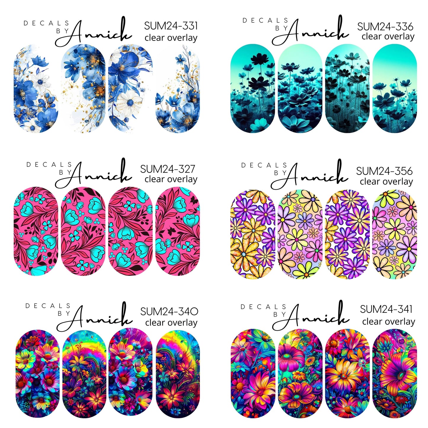 Waterdecals for nails www.j4funboutique.com