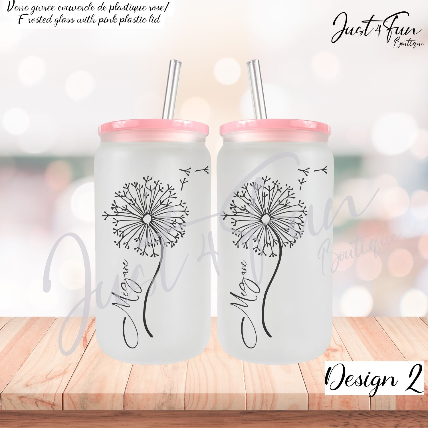 Custom dandelion mugs www.j4funboutique.com