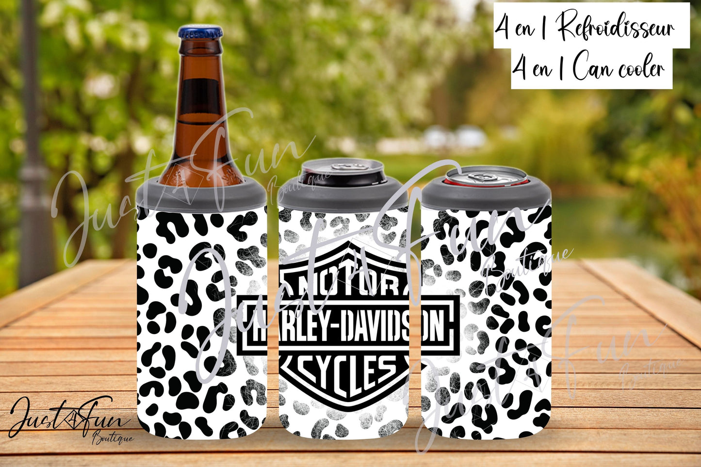 HARLEY DAVIDSON Can cooler 4 in 1 www.j4funboutique.com