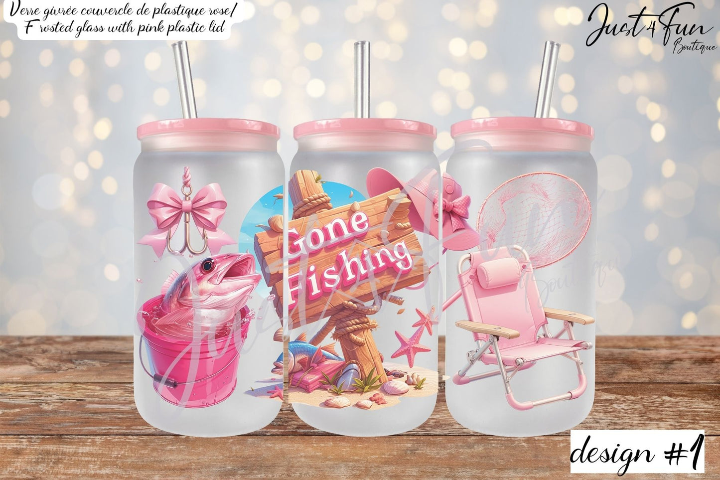 Gone Fishing mugs www.j4funboutique.com