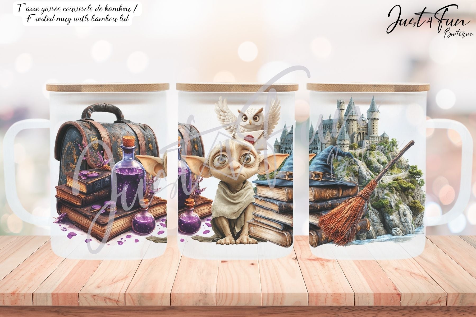 Wizard school mug www.j4funboutique.com