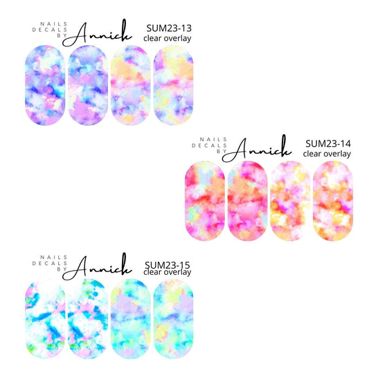 Summer nails decals www.j4funboutique.com