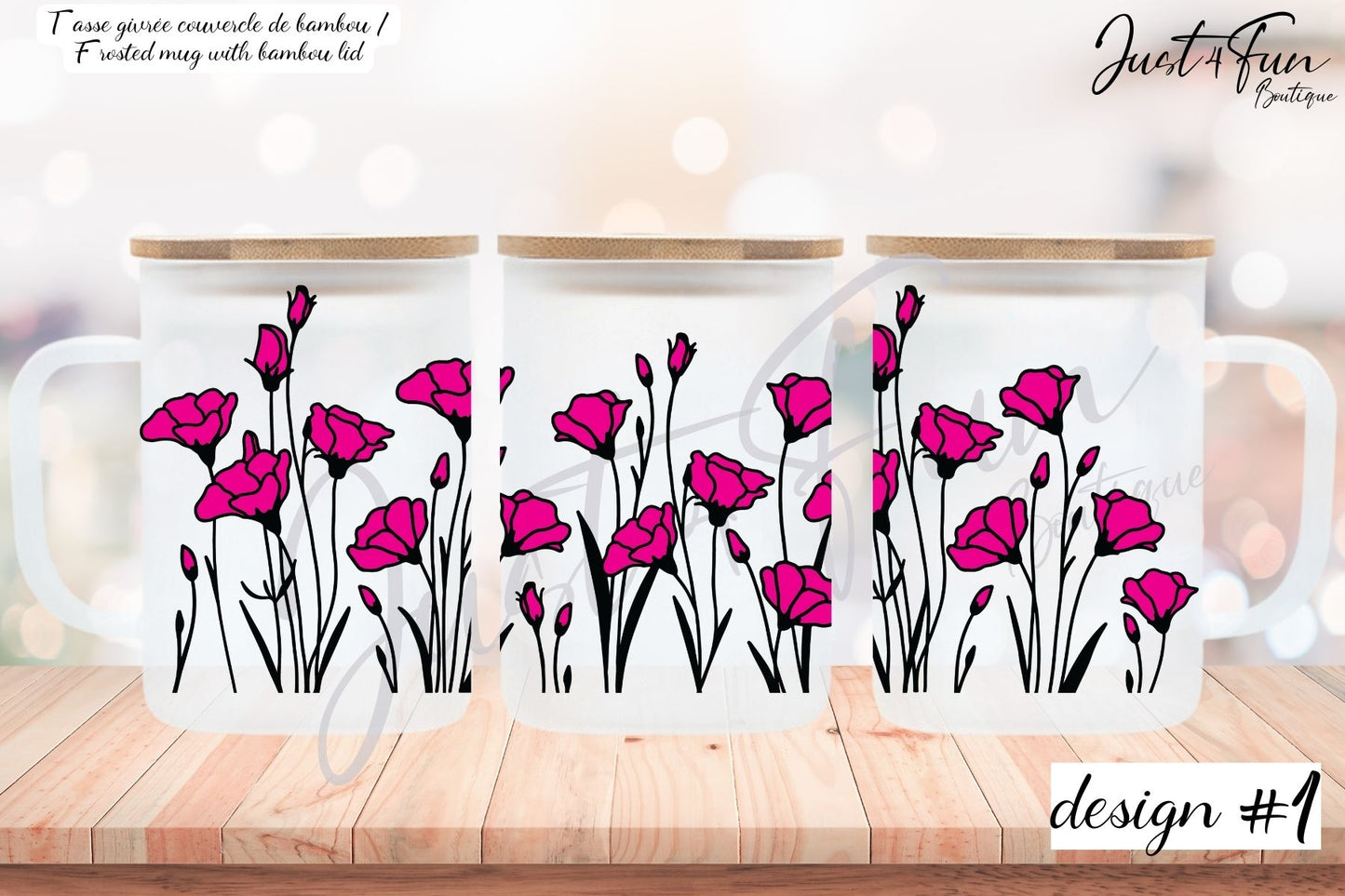 Wildflower mug www.j4funboutique.com