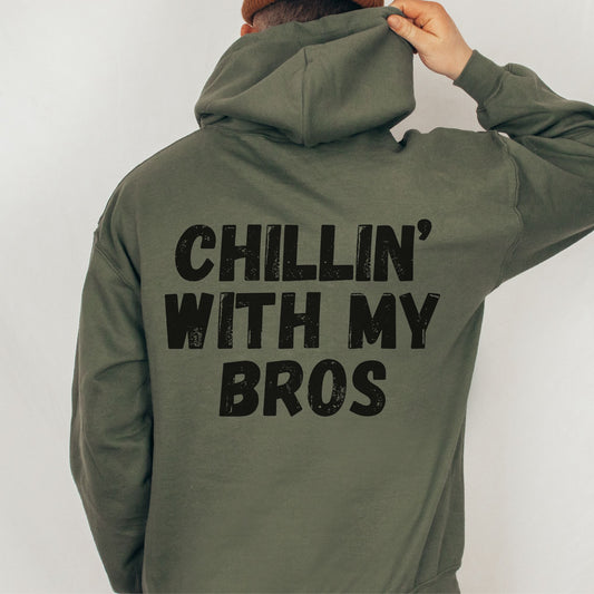 Chillin with my bros hoodie/Sweatshirt www.j4funboutique.com