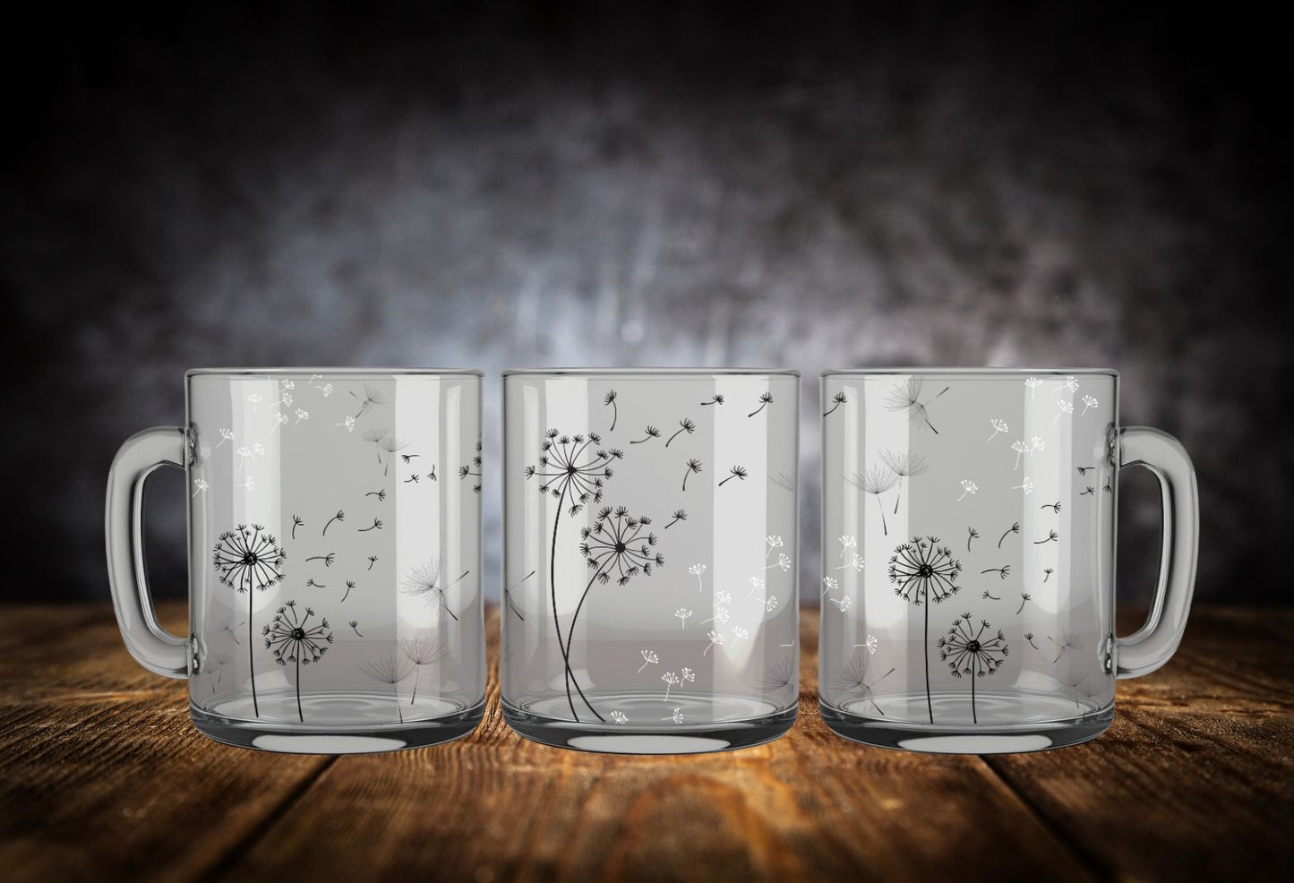 www.j4funboutique.com dandelion double wall mug