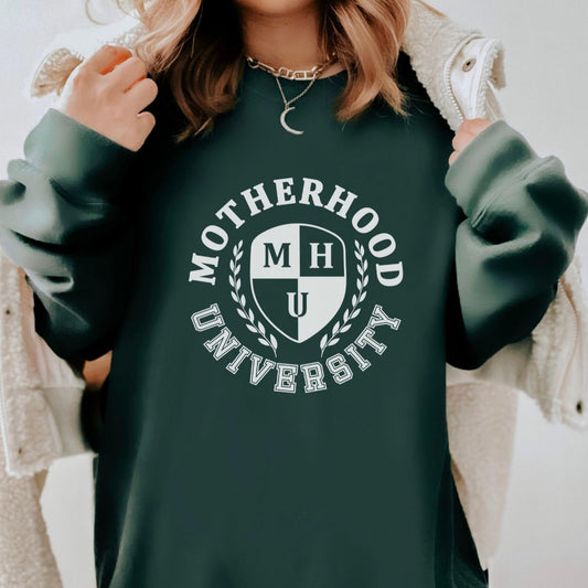 MOTHERHOOD UNIVERSITY hoodie/sweatshirt www.j4funboutique.com