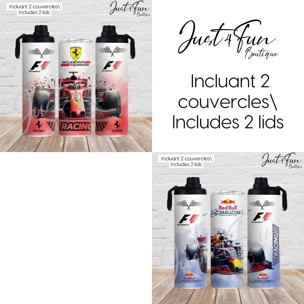 F1- 2in1 tumbler www.j4funboutique.com