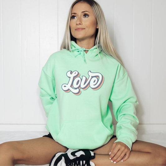 Love groovy style hoodie/sweatshirt www.j4funboutique.com