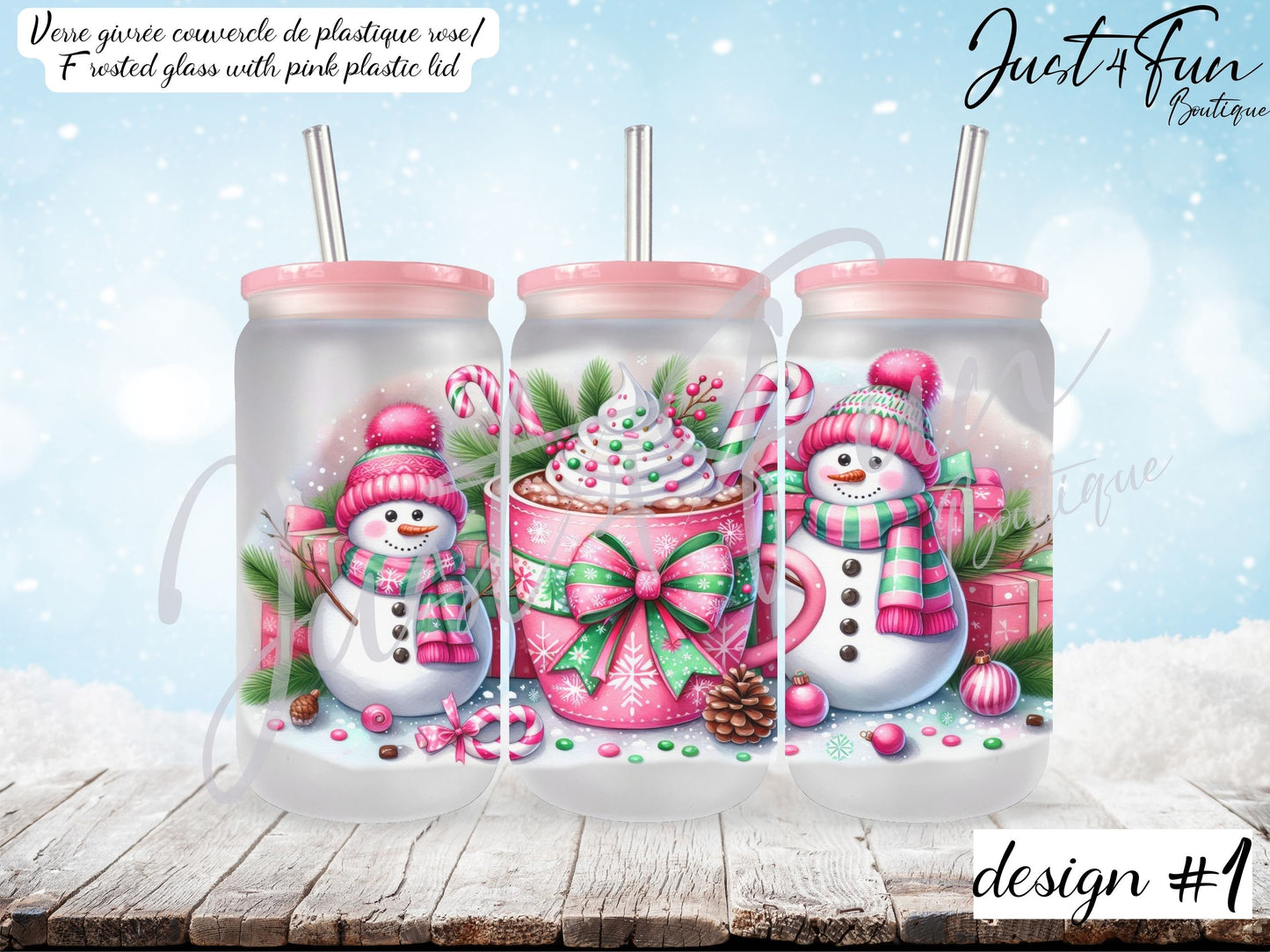 SNOWMAN MUGS www.j4funboutique.com