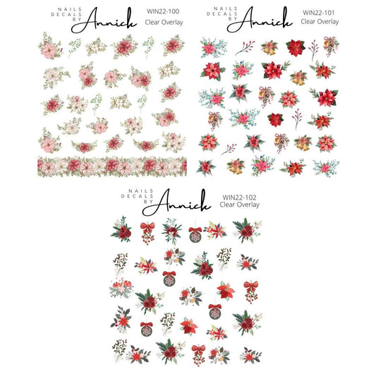 Christmas waterdecals for nails www.j4funboutique.com