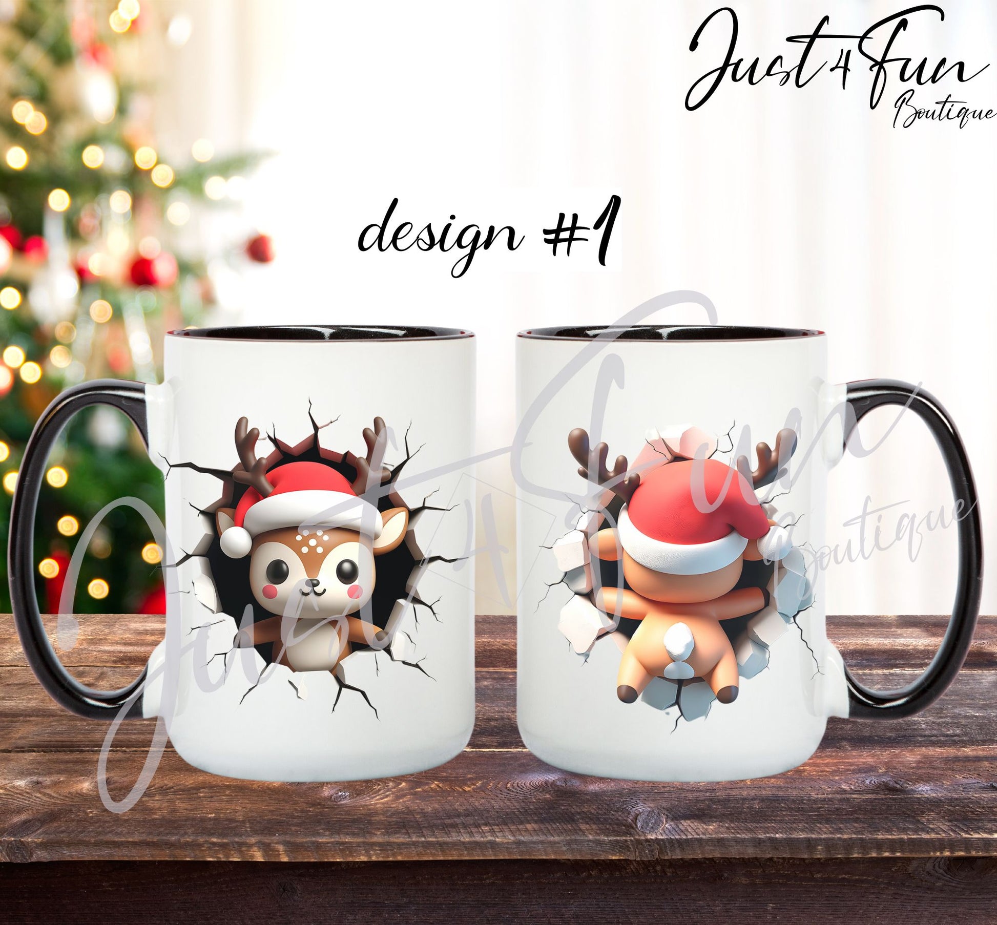 Christmas mugs www.j4funboutique.com