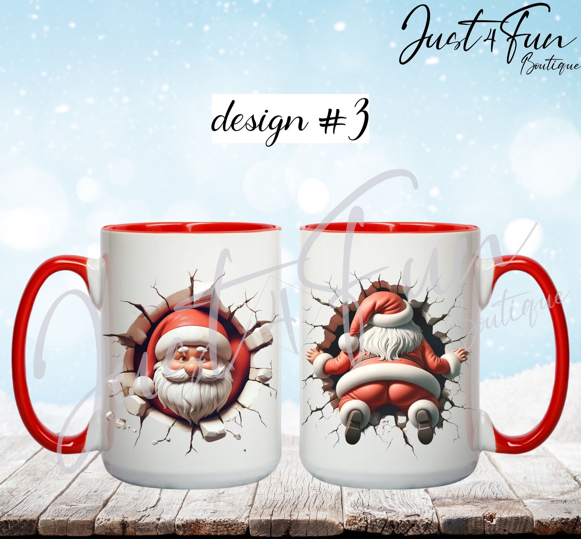 Christmas mugs www.j4funboutique.com