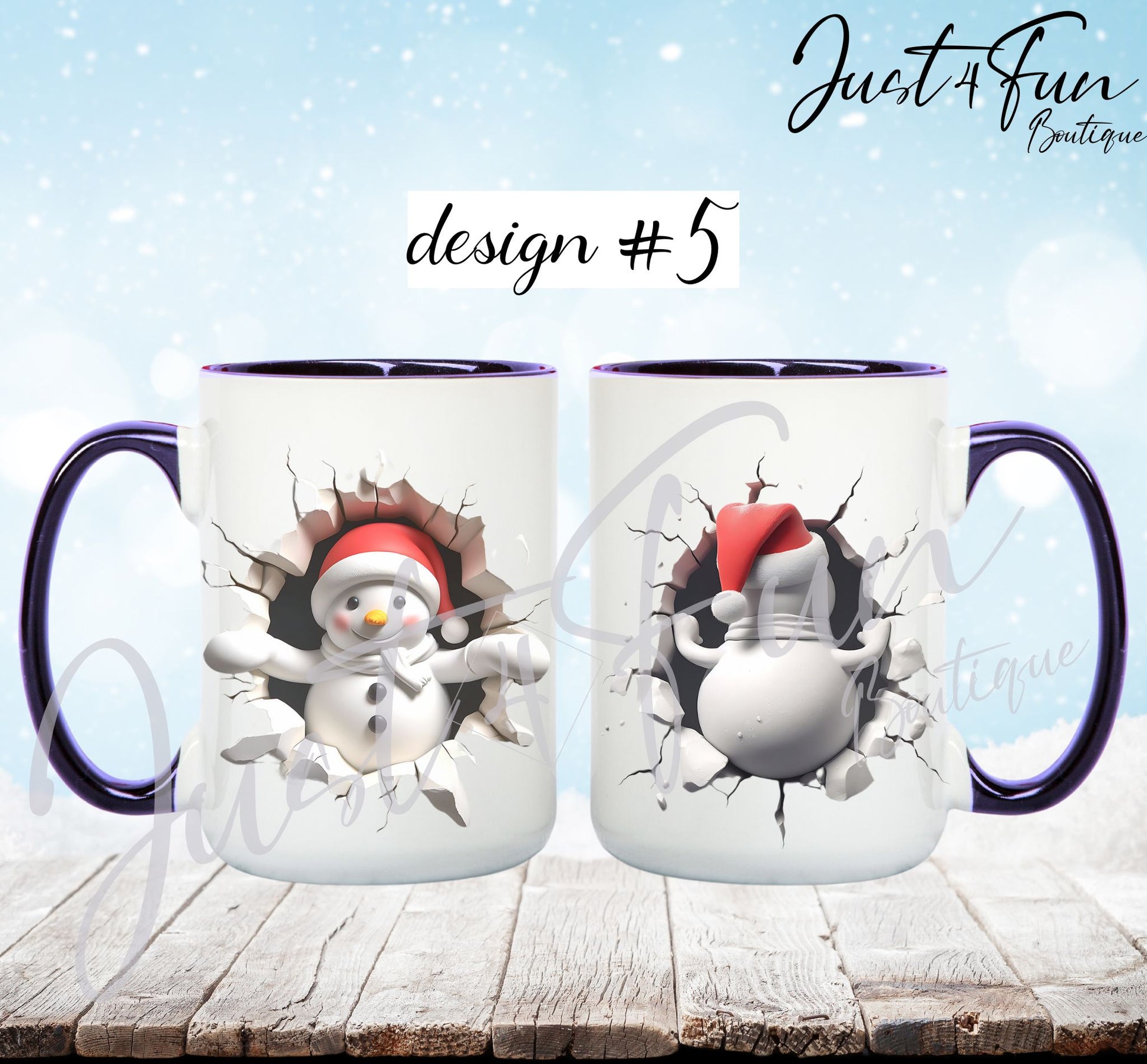 Christmas mugs www.j4funboutique.com