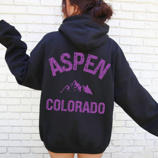 Aspen Colorado hoodie/sweatshirt www.j4funboutique.com