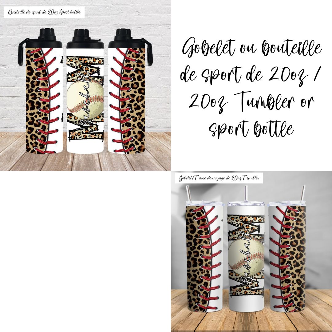 BASEBALL mom tumbler www.j4funboutique.com