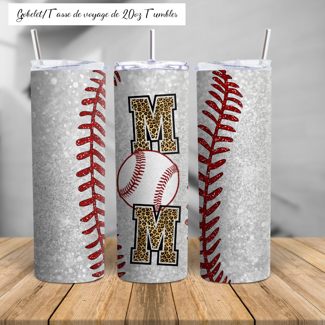 BASEBALL mom tumbler www.j4funboutique.com