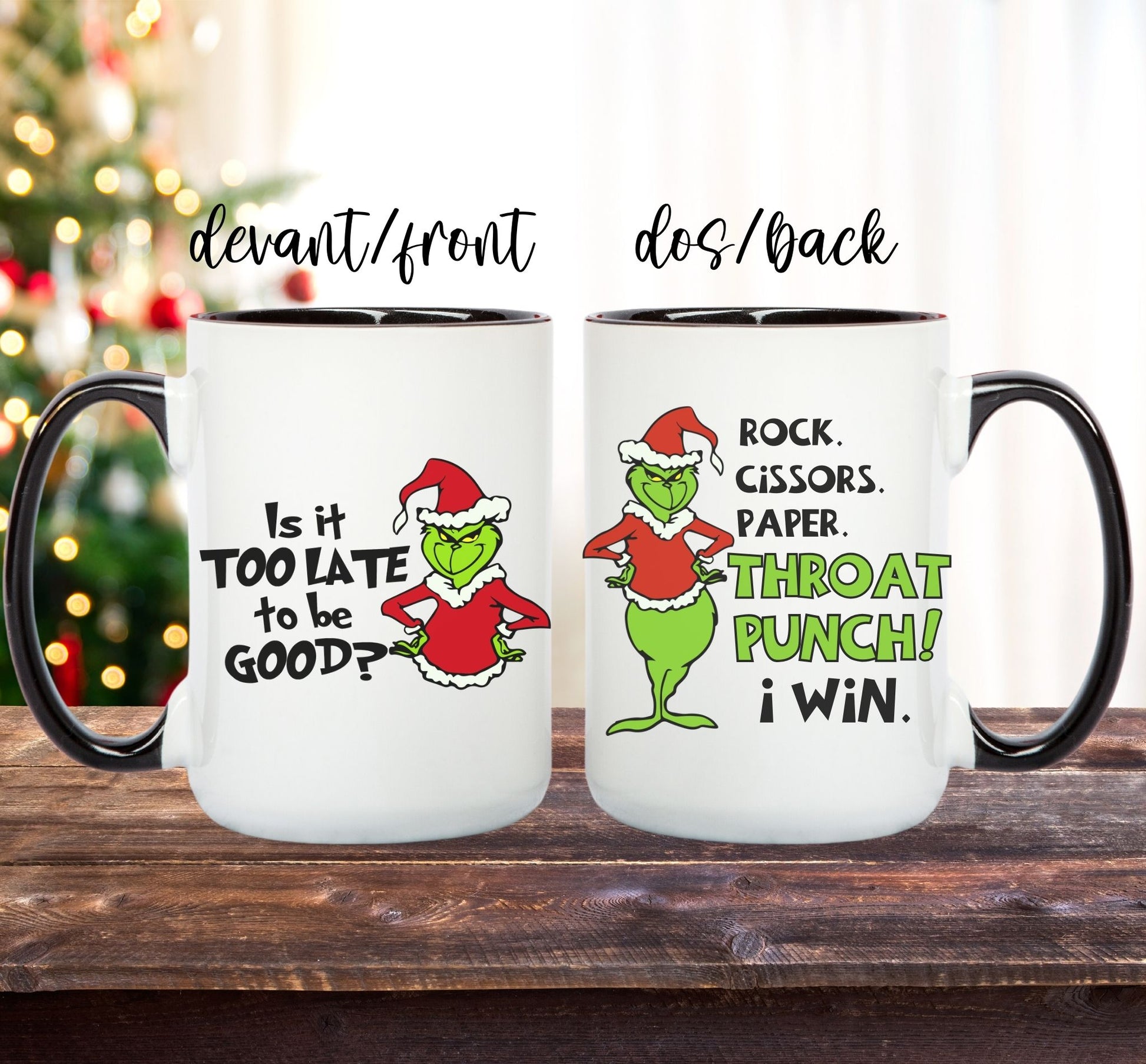 the grinch mug www.j4funboutique.com