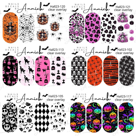 HALLOWEEN NAILS DECALS www.j4funboutique.com