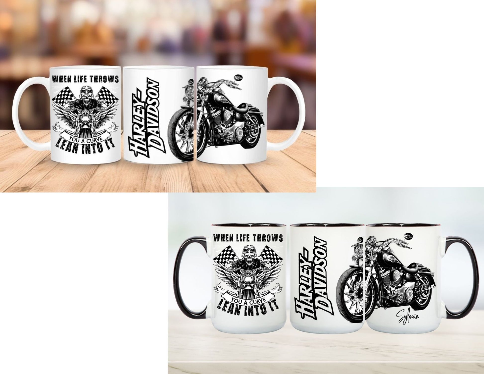 HARLEY DAVIDSON MUGS www.j4funboutique.com