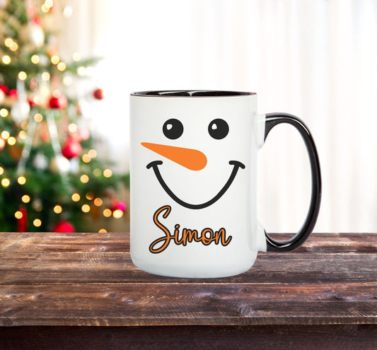 Customizable 15oz Snowman Mug