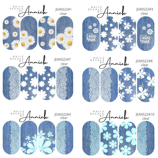 Jeans decals for nails www.j4funboutique.com