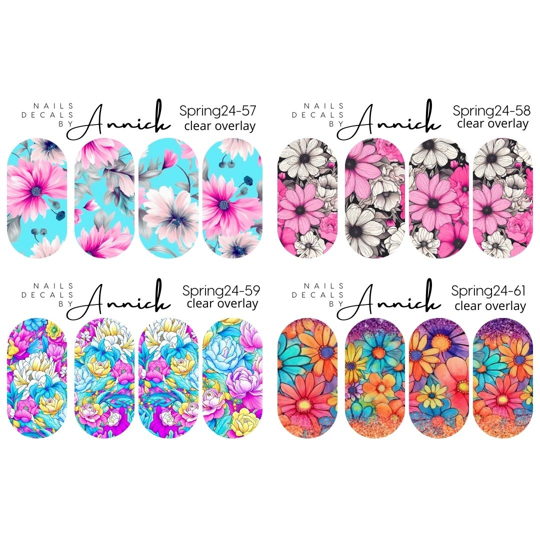 spring waterdecals for nails www.j4funboutique.com