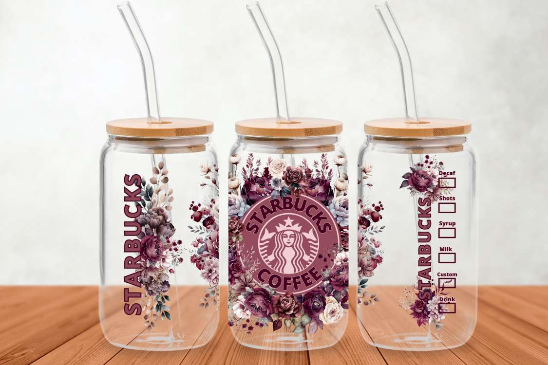 www.j4funboutique.com Starbuck glass can