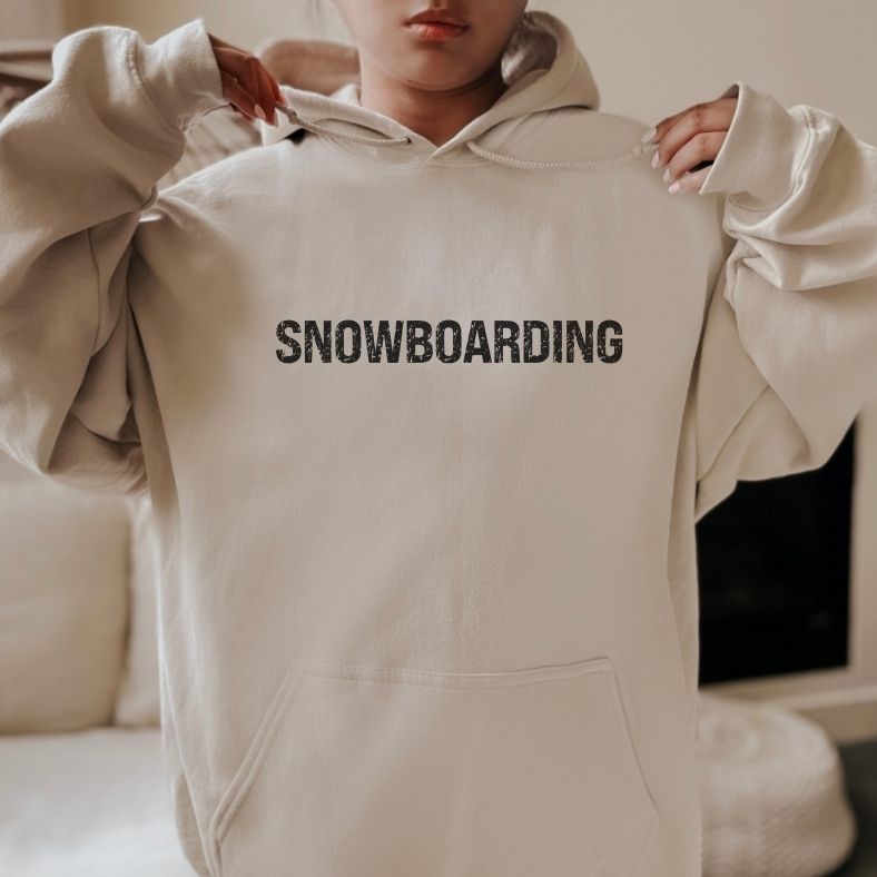 SNOWBOARDING Hoodie/Sweatshirt www.j4funboutique.com